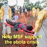 Help MSF support the ebola crisis