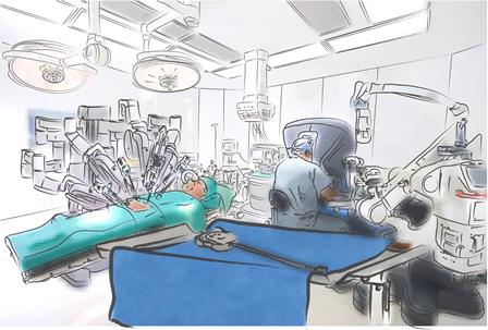 The surgical robot environment: from the OR to the home