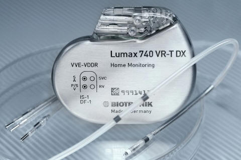 BIOTRONIK Lumax 740 cardiac defibrillator