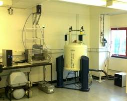 The NMR spectrometer in the Metabonomics laboratory